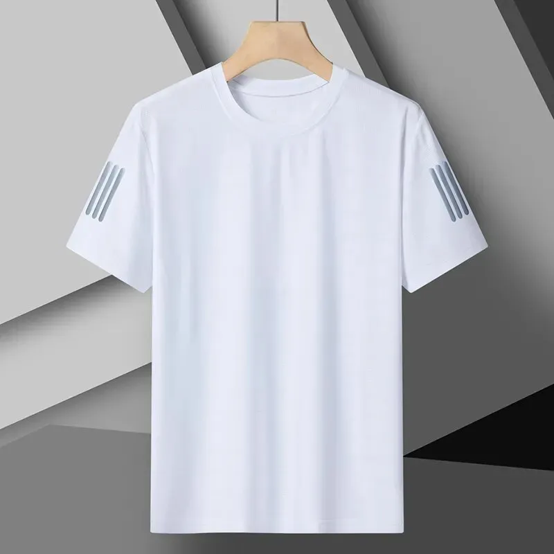 Quick-Dry Ice Silk Summer T-Shirt
