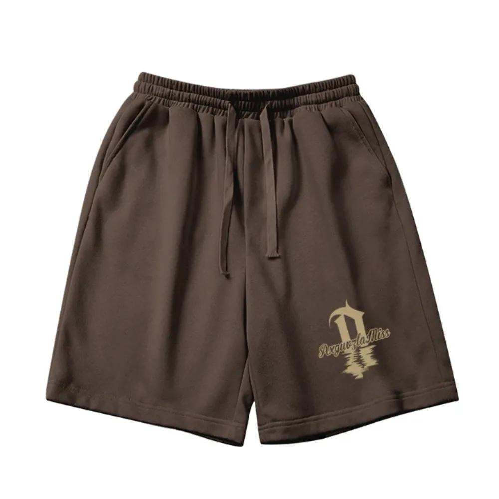 "High Street Reflection Letter B" Shorts
