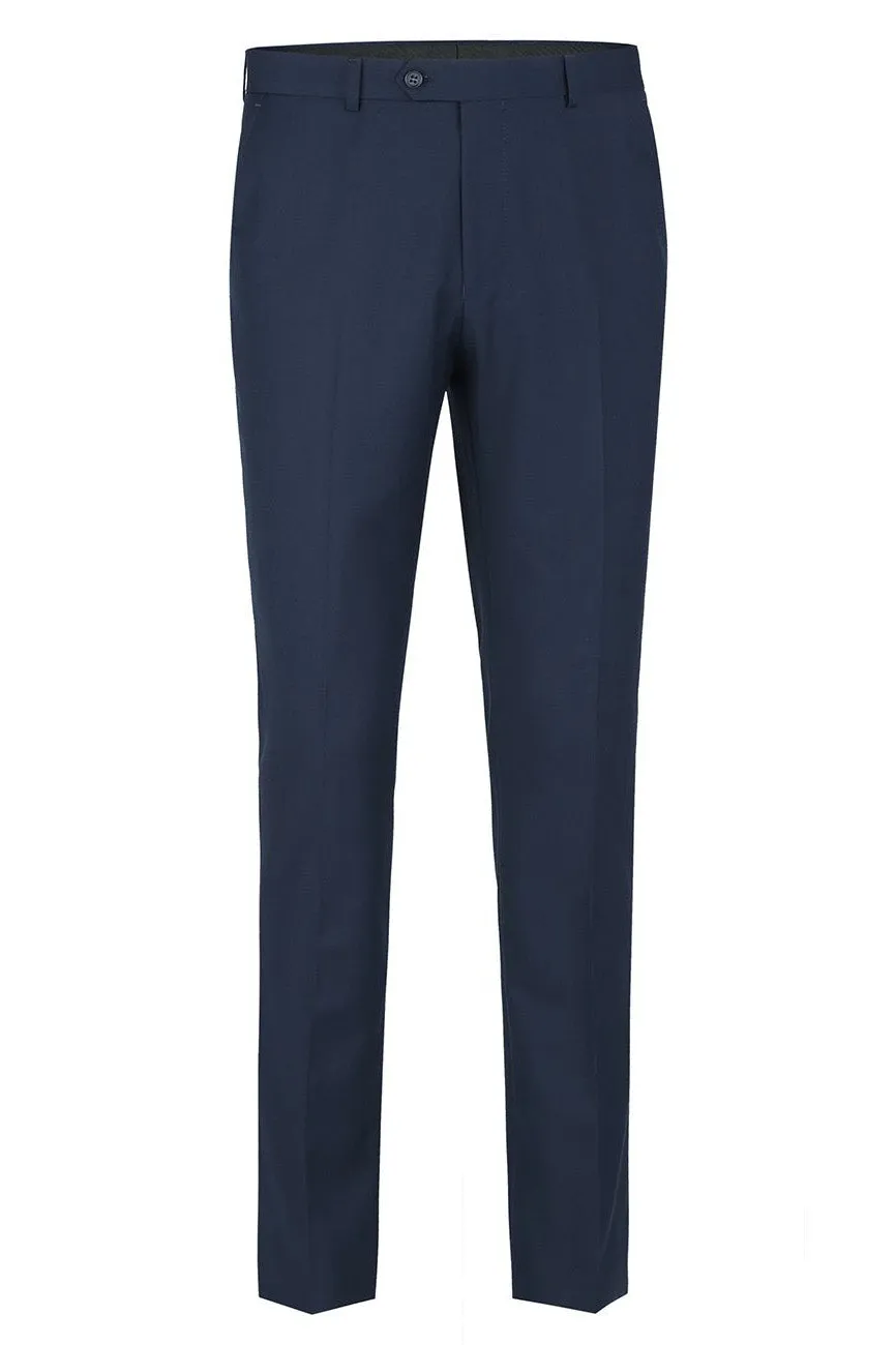 "Paris" Navy 1-Button Shawl Tuxedo (2-Piece Set)