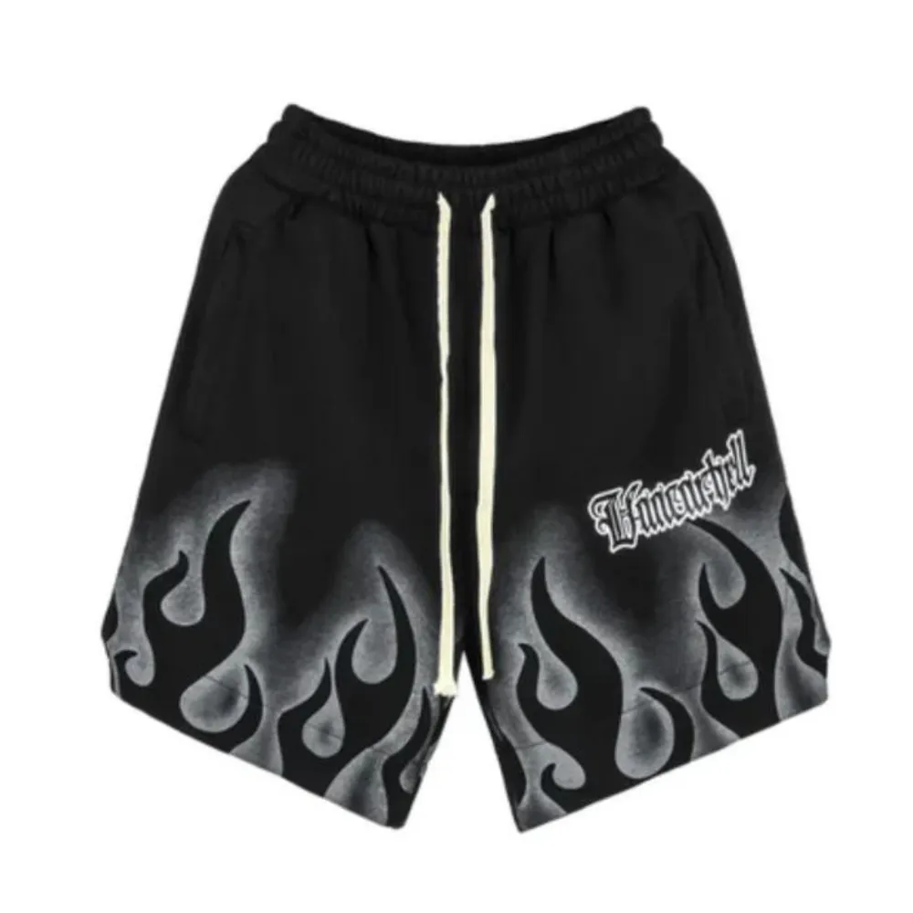 "Urban Sports Flame Cotton" Shorts
