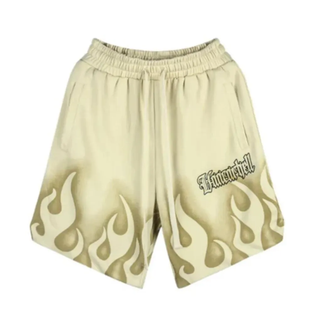 "Urban Sports Flame Cotton" Shorts