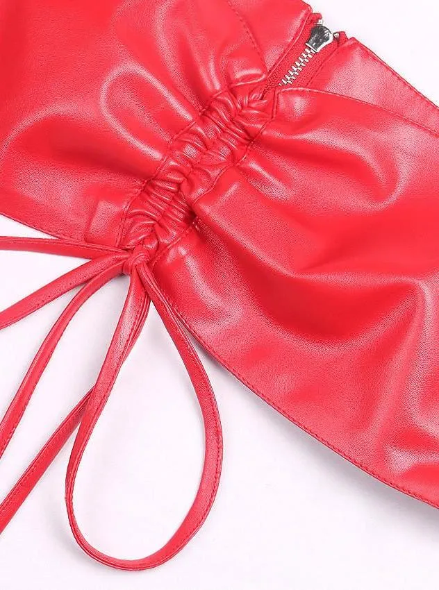 'Red Light Special' Strapless Tube Top