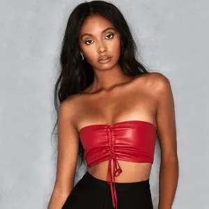 'Red Light Special' Strapless Tube Top