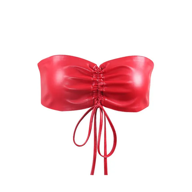 'Red Light Special' Strapless Tube Top