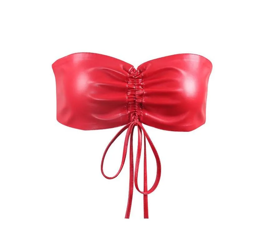 'Red Light Special' Strapless Tube Top
