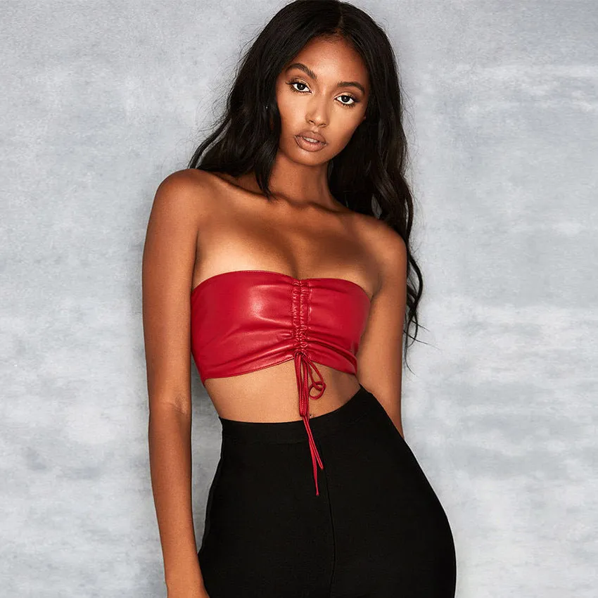 'Red Light Special' Strapless Tube Top