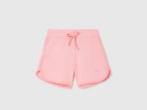 Regular Fit Solid Girl's Shorts