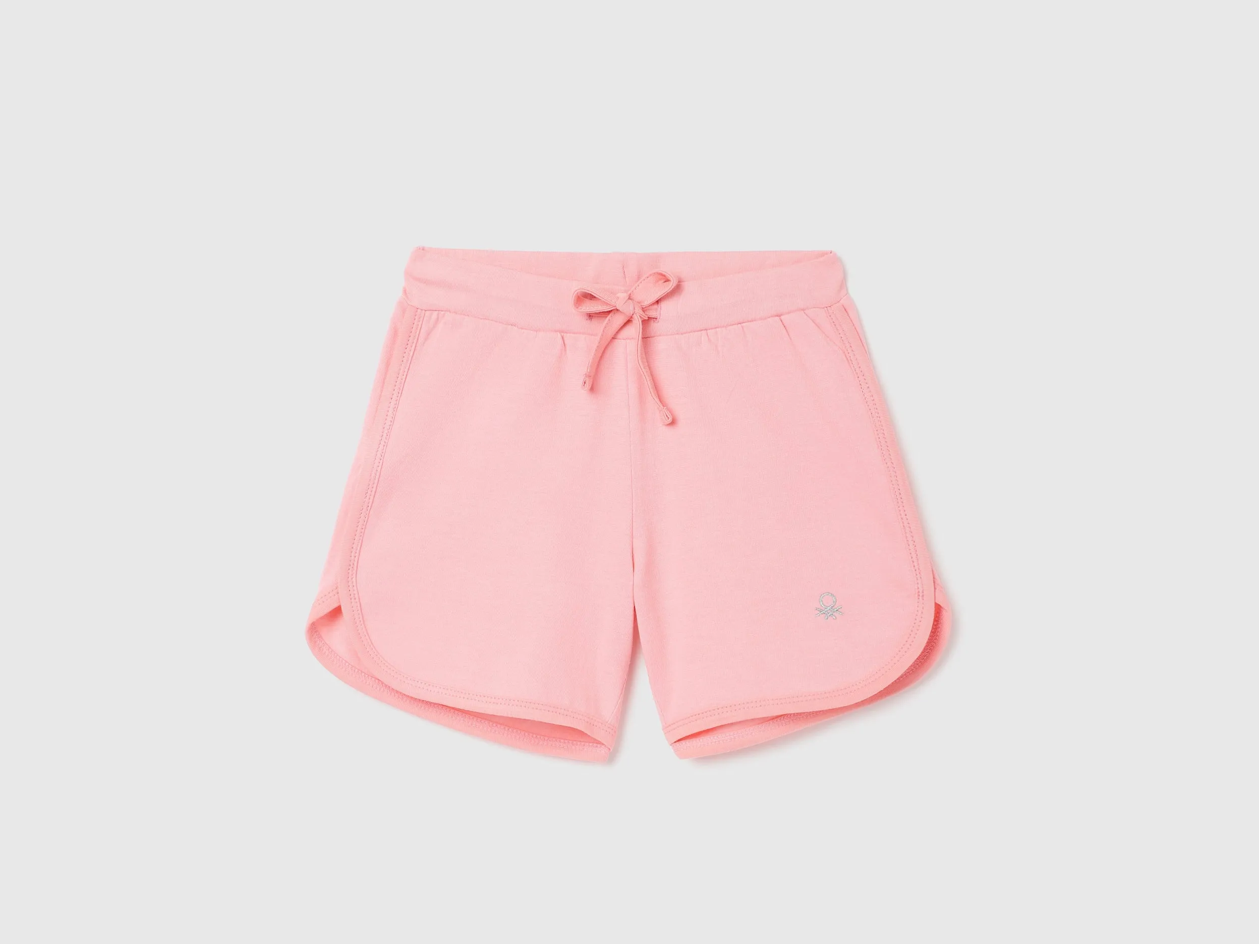 Regular Fit Solid Girl's Shorts