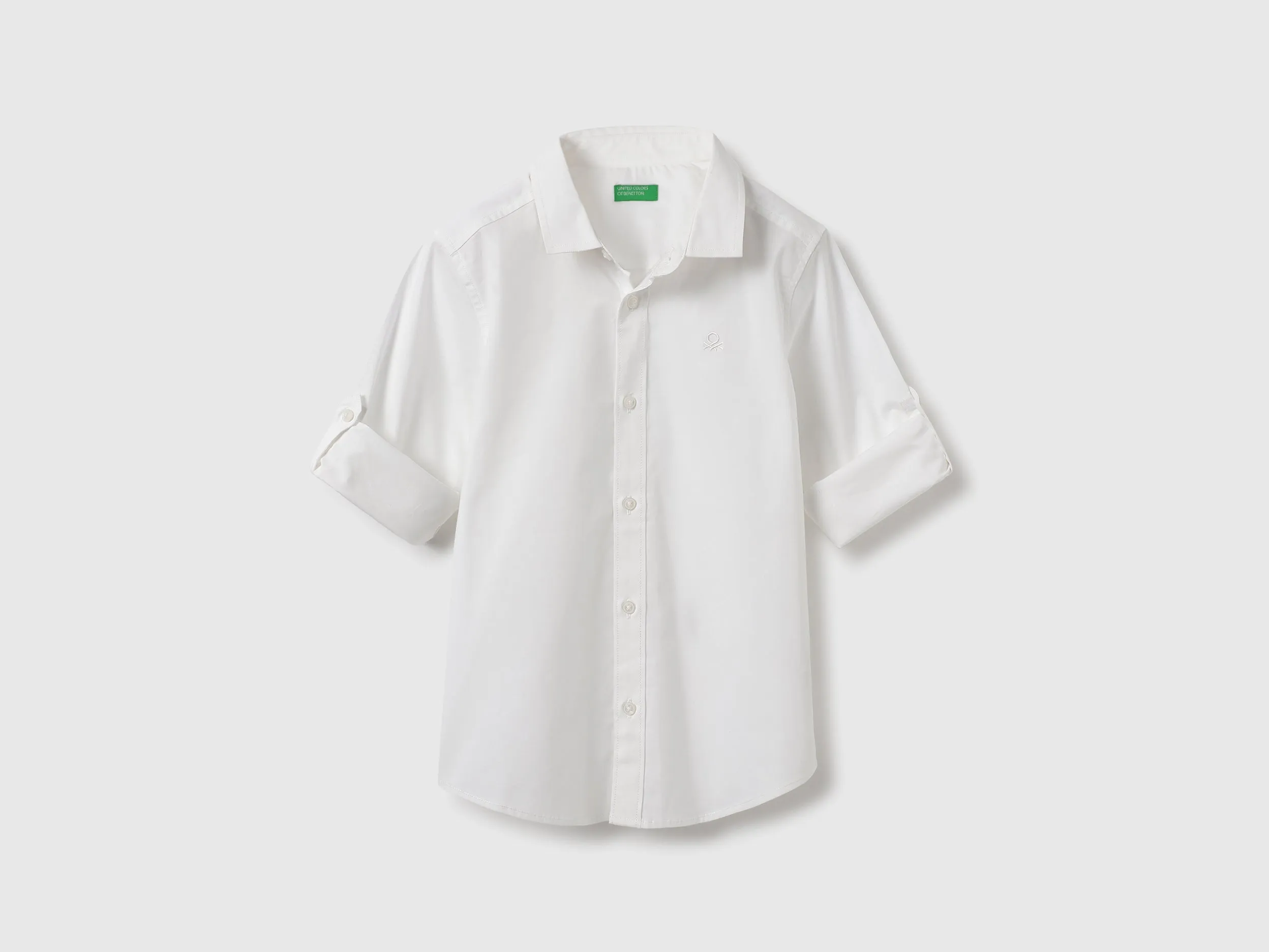 Regular Fit Spread Collar Solid Shirts