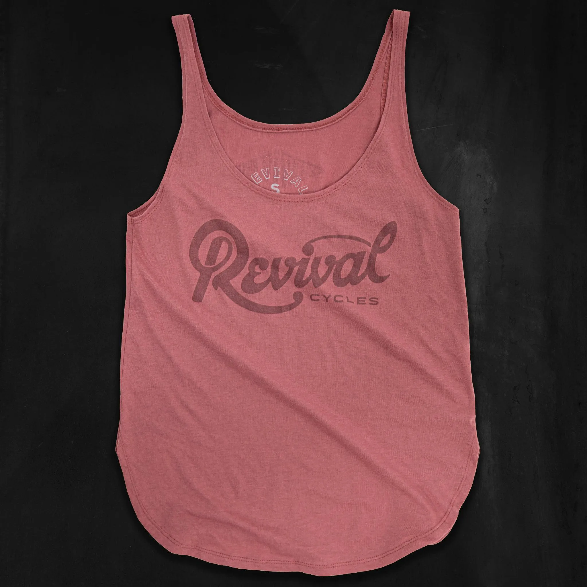 Revival Women's Script Tank - Coral
