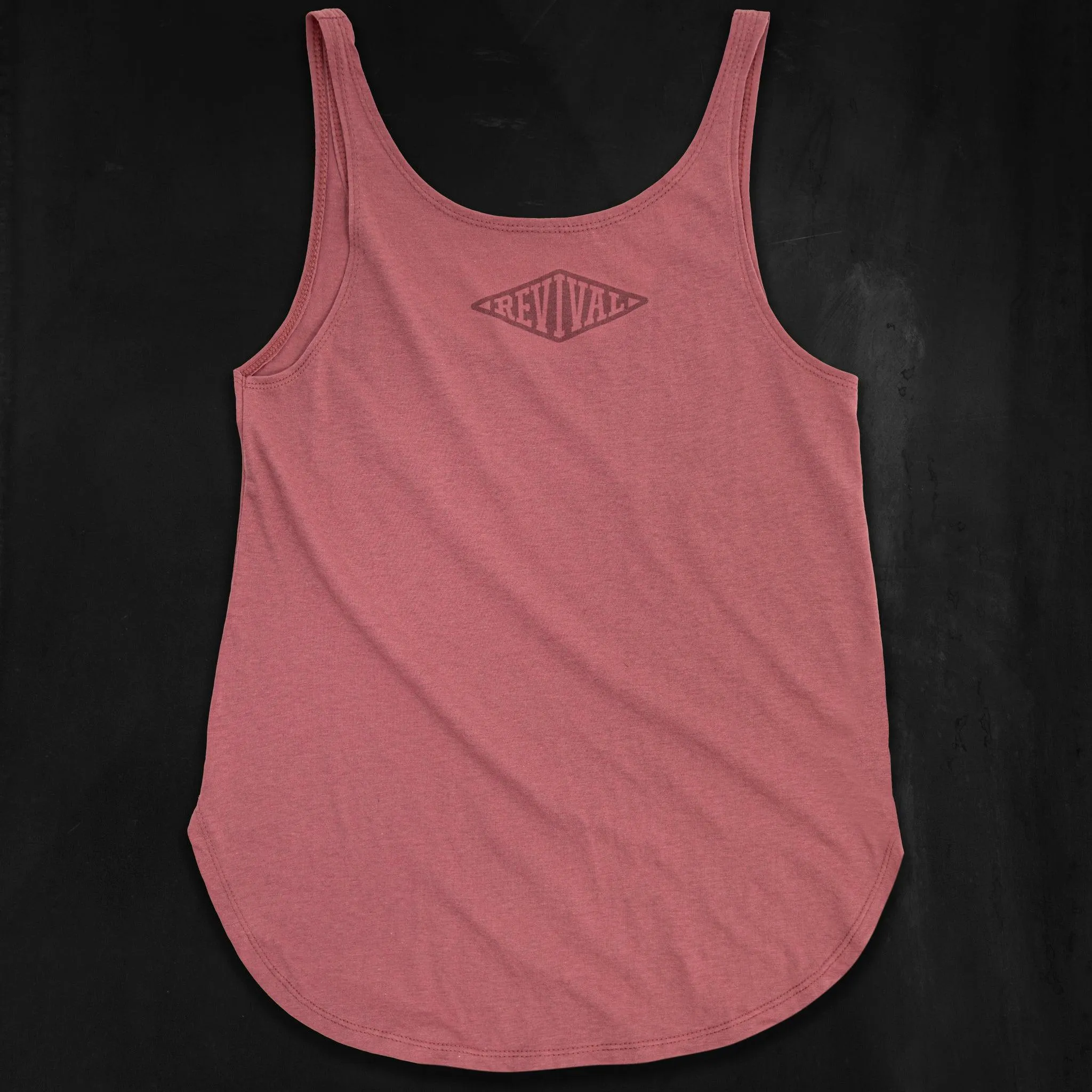 Revival Women's Script Tank - Coral
