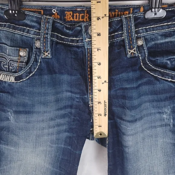 Rock Revival Lydia Easy Shorts 27 Denim
