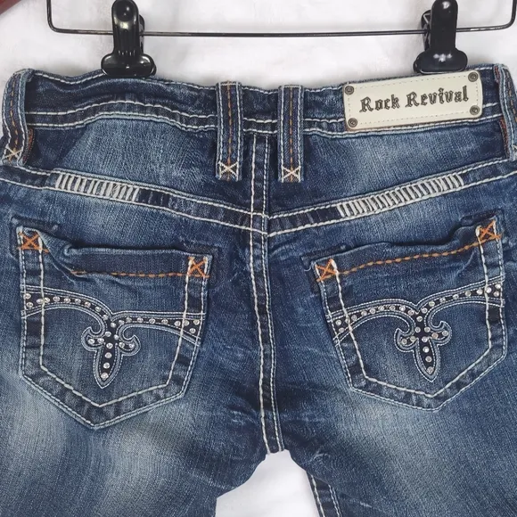 Rock Revival Lydia Easy Shorts 27 Denim