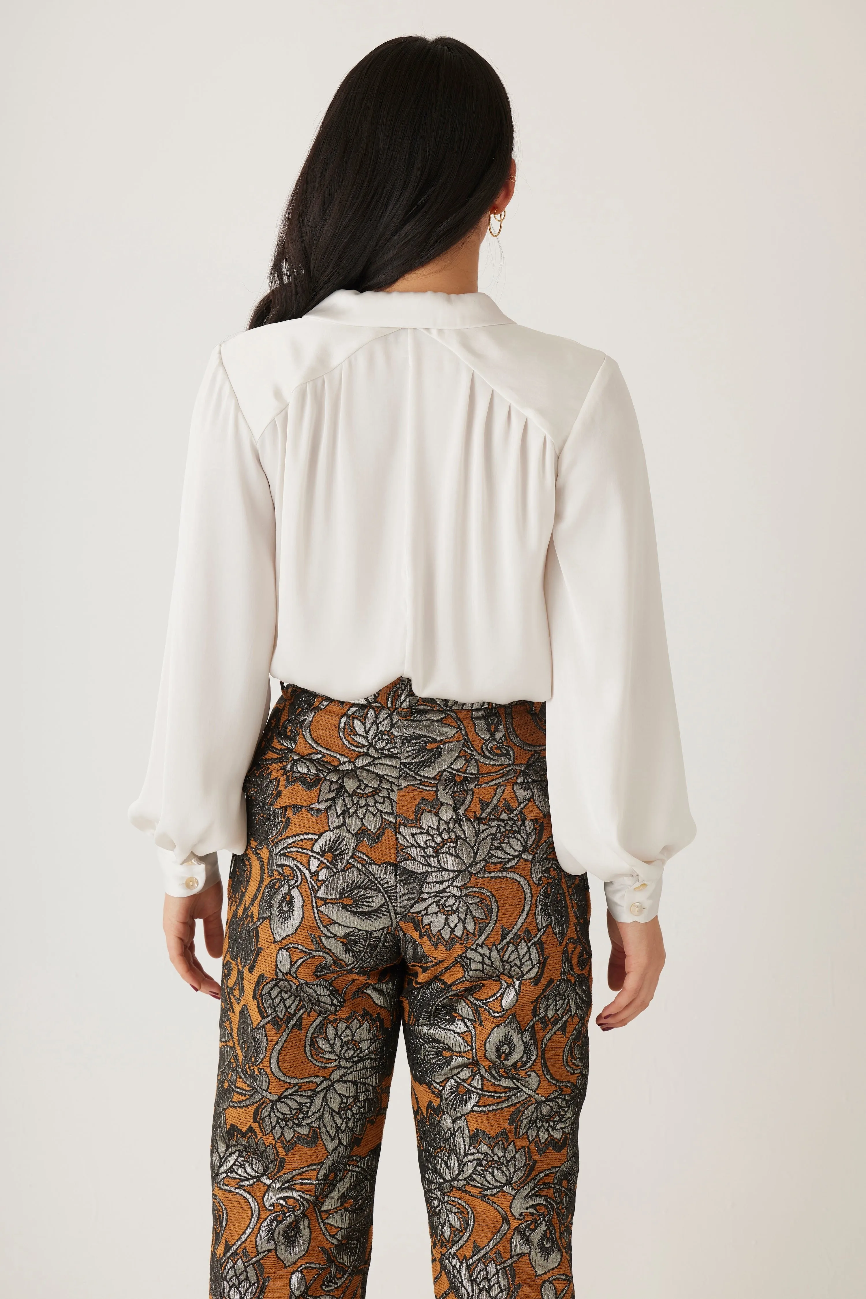 Rose Blouse in Japanese Charmeuse