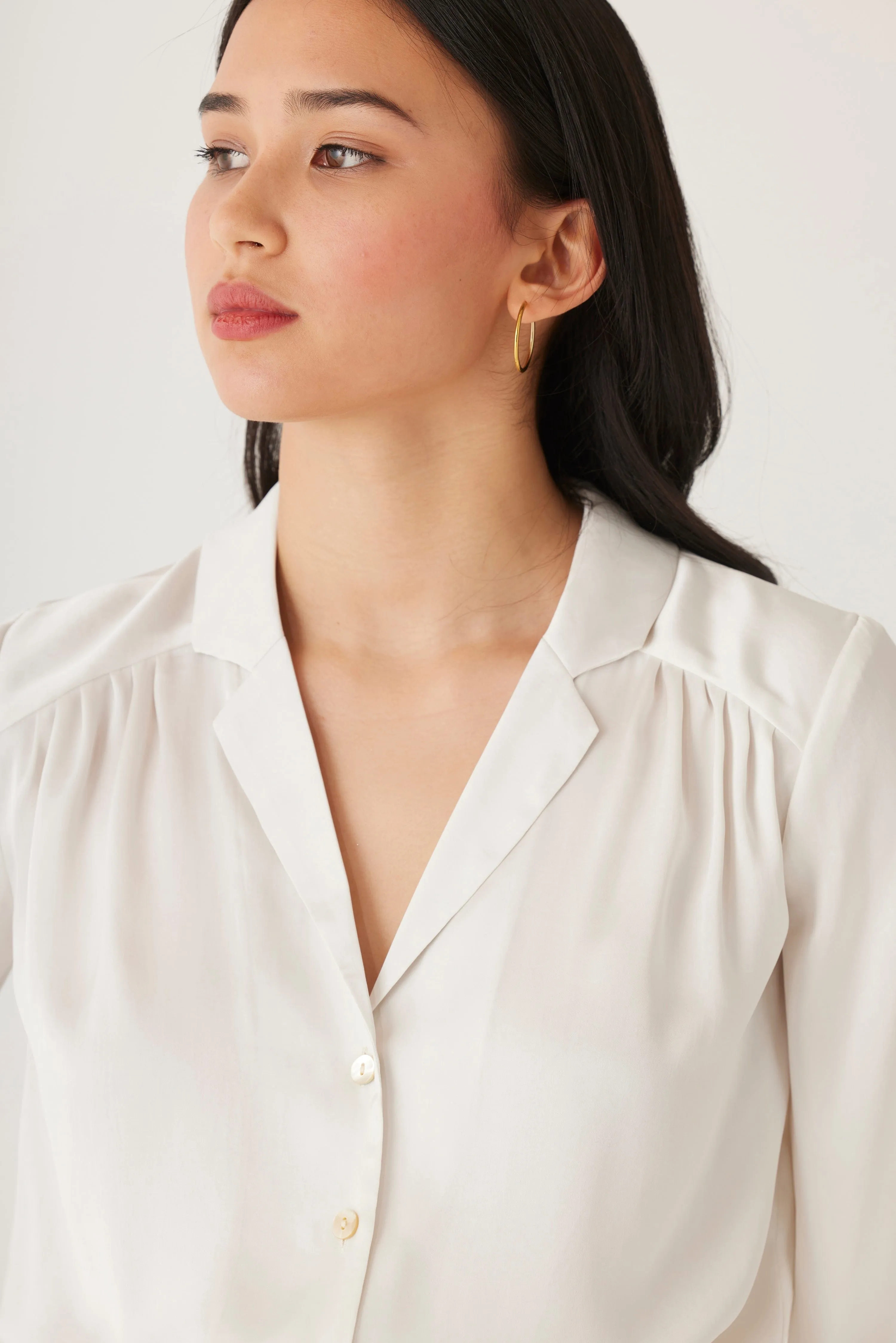 Rose Blouse in Japanese Charmeuse