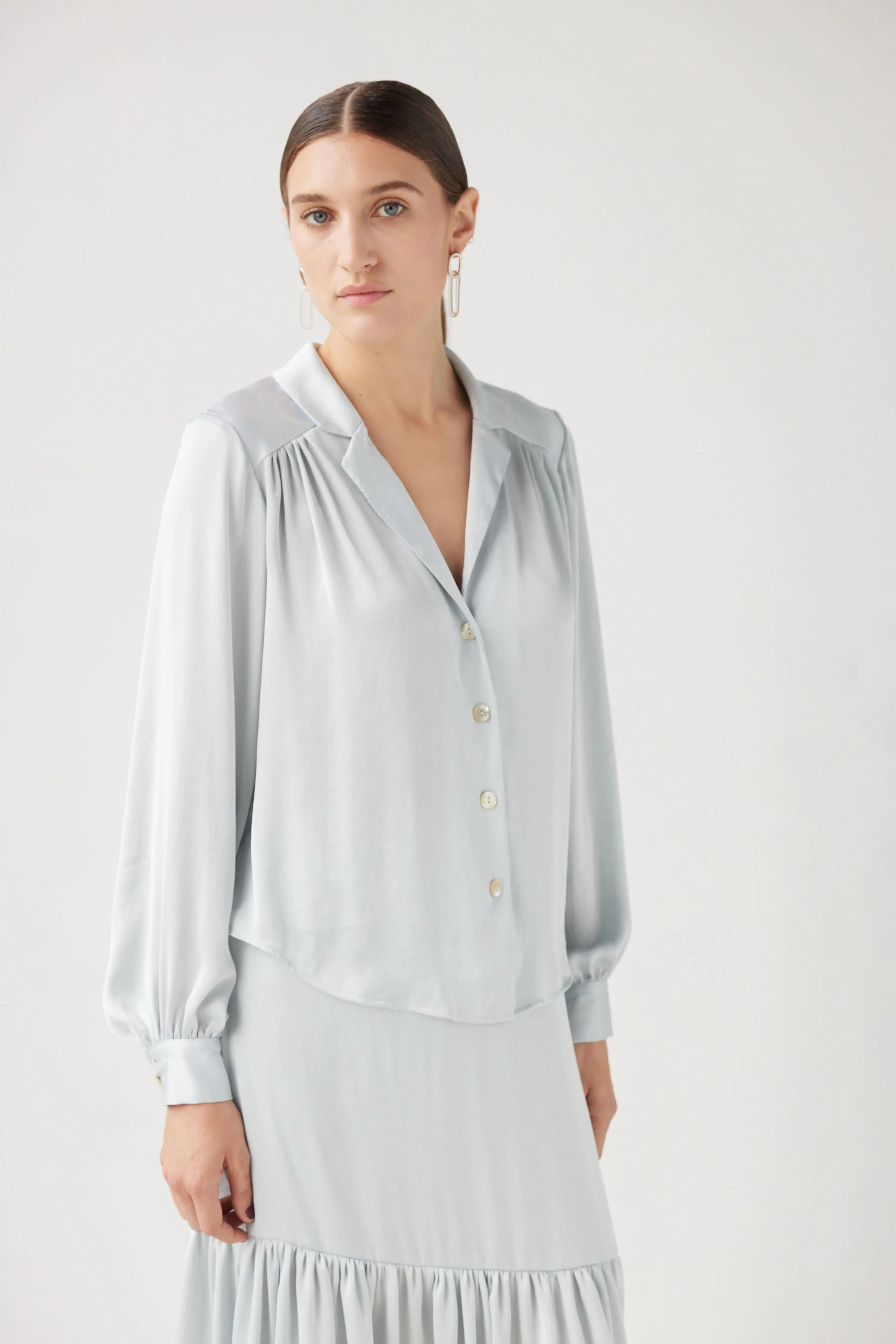 Rose Blouse in Japanese Charmeuse