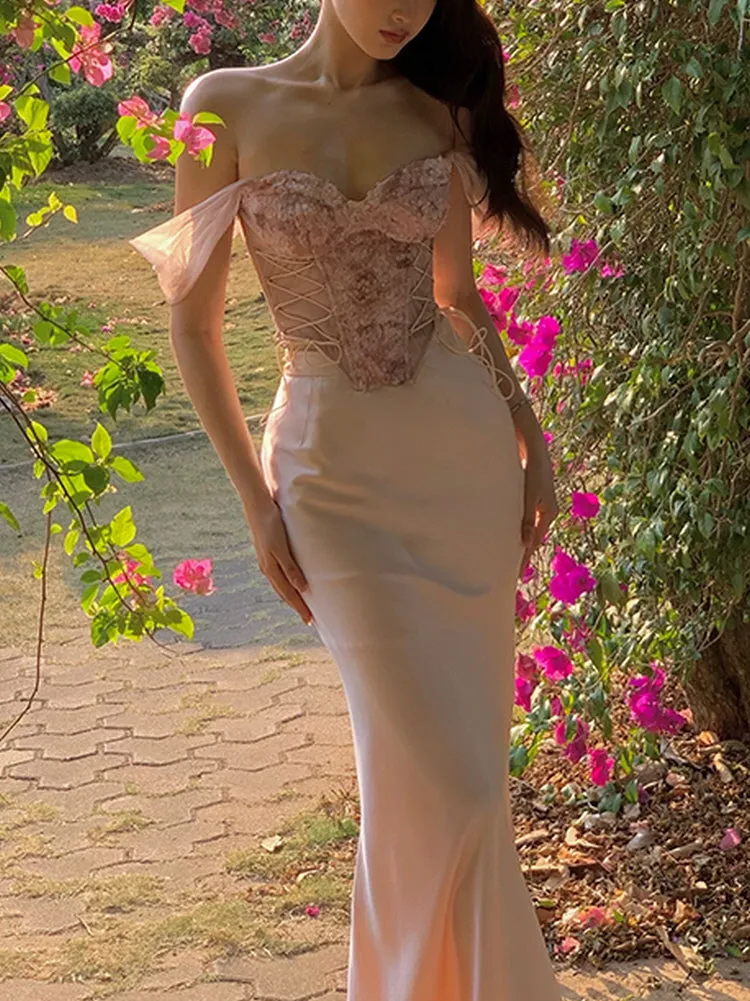 Rosée Petal Corset Top