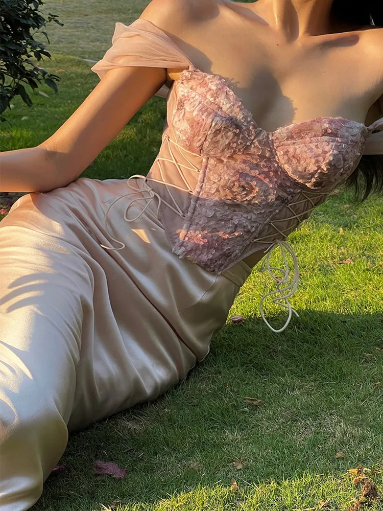 Rosée Petal Corset Top