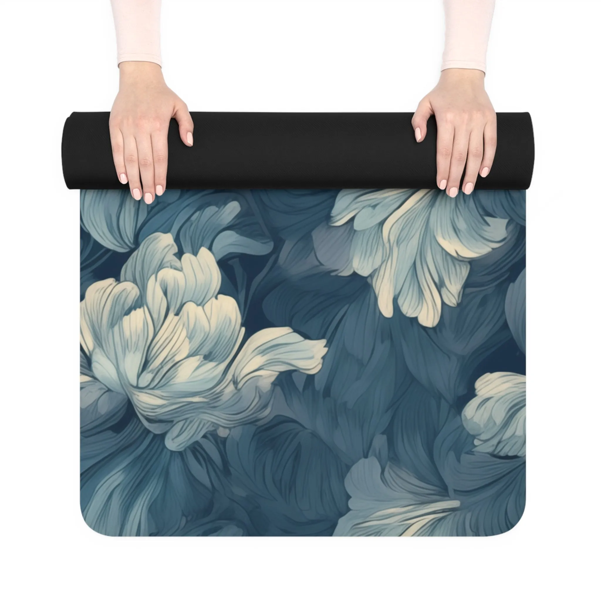 Rubber Yoga Mat- Tove Maubeuge Chintz