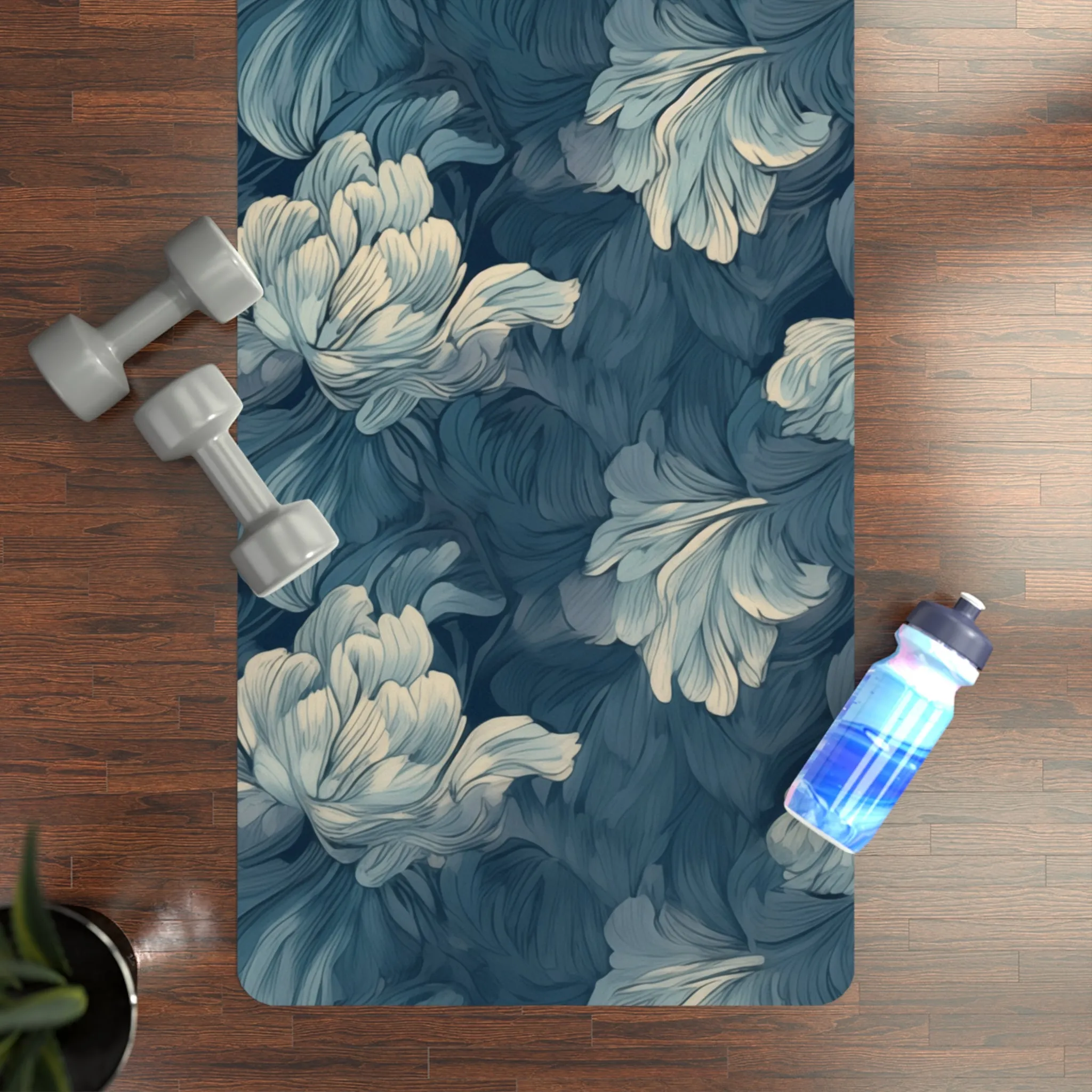 Rubber Yoga Mat- Tove Maubeuge Chintz