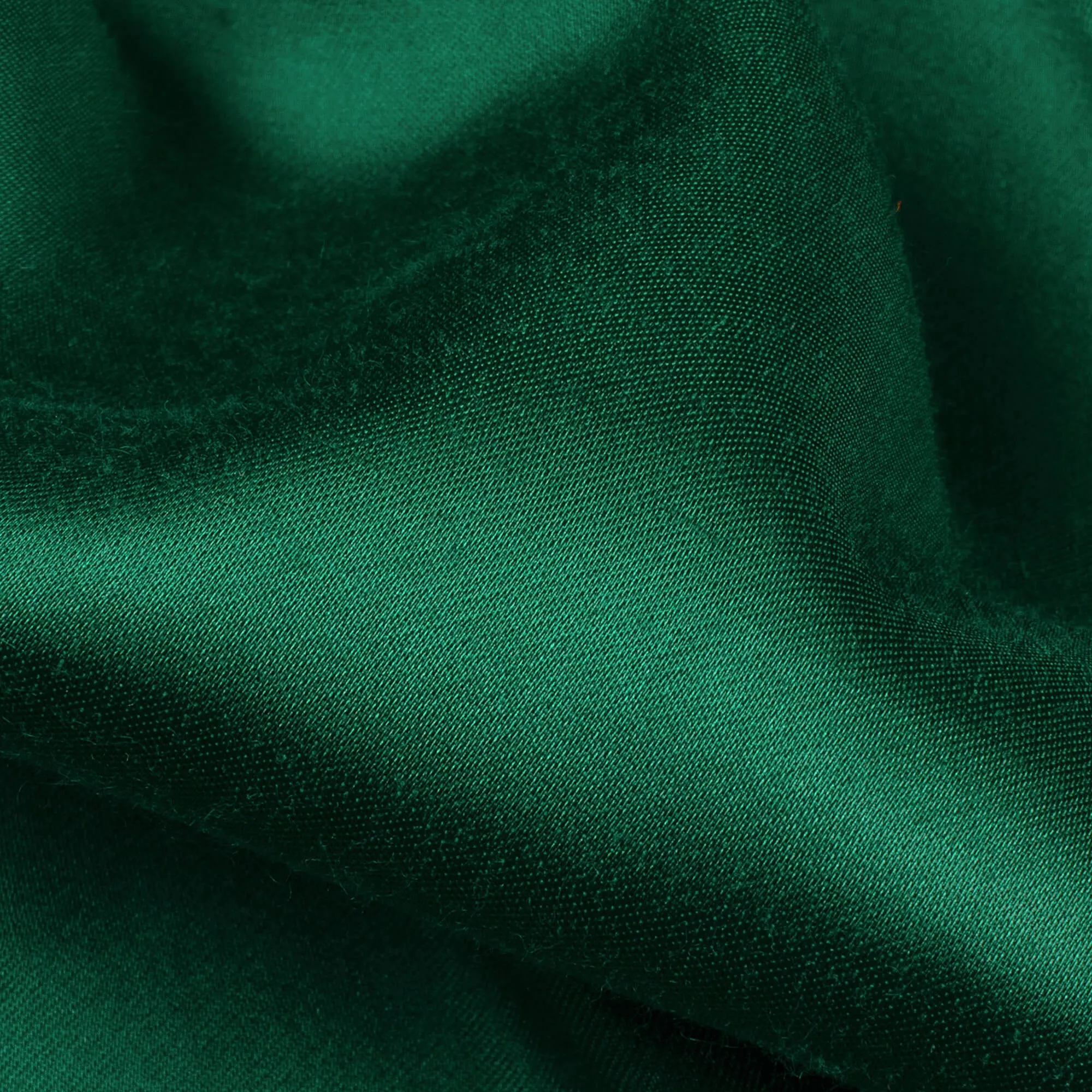 Sacramento Green Plain Butter Satin Fabric