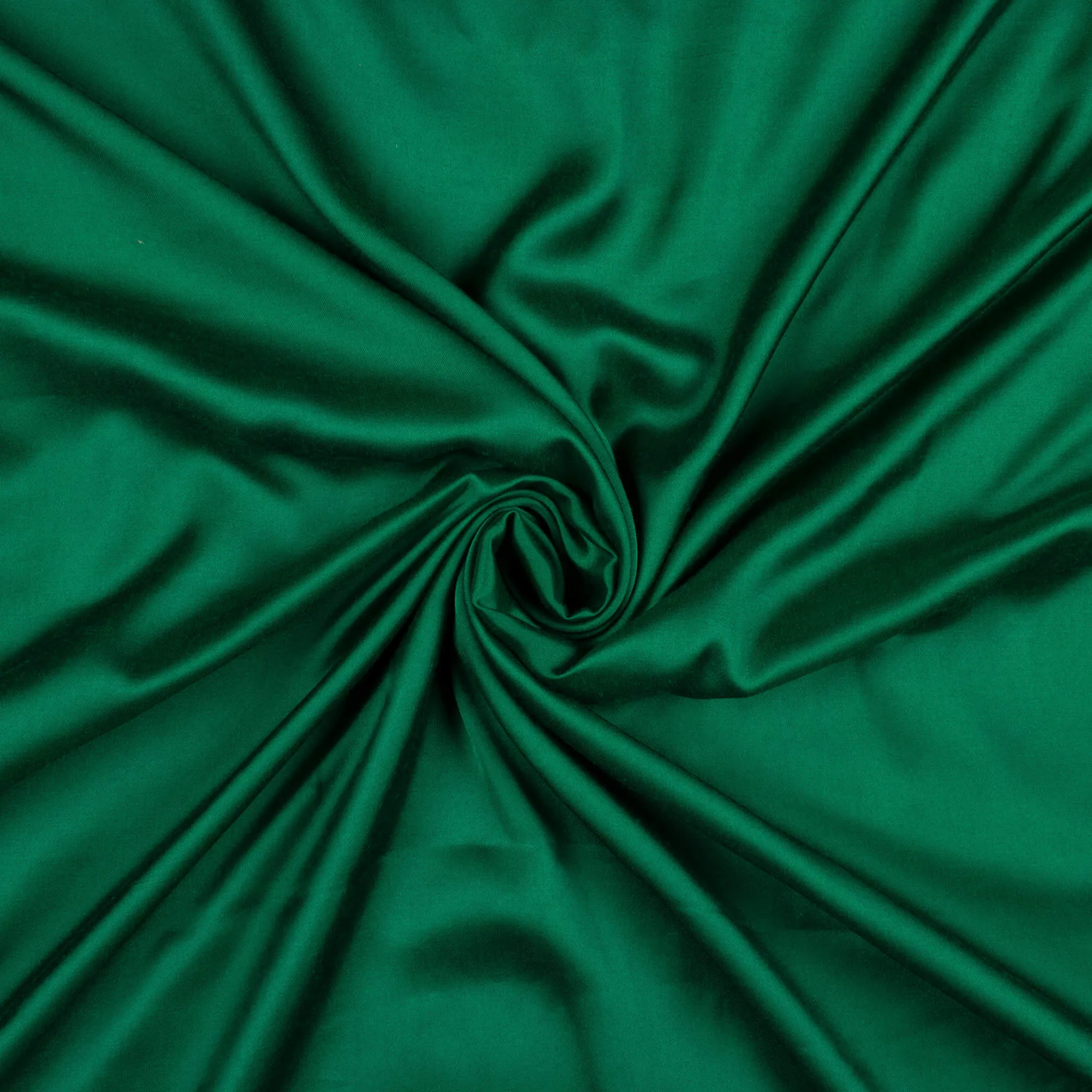 Sacramento Green Plain Butter Satin Fabric
