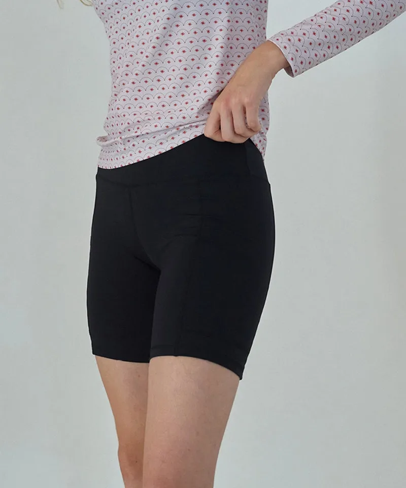 [SAMPLE SALE]LE SONNET Ribbon Logo Tights - Black