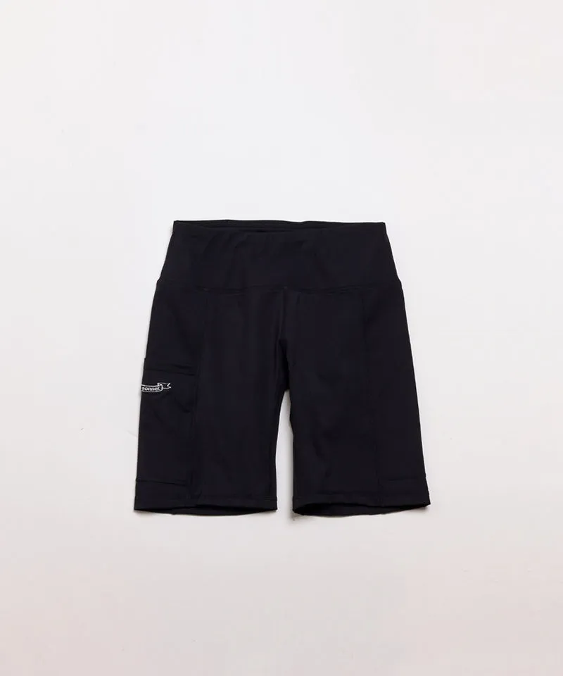 [SAMPLE SALE]LE SONNET Ribbon Logo Tights - Black