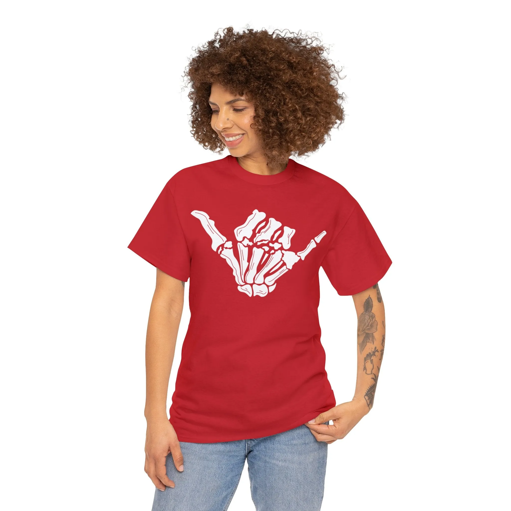 Shaka Hawaii Bones Heavy Cotton Tee