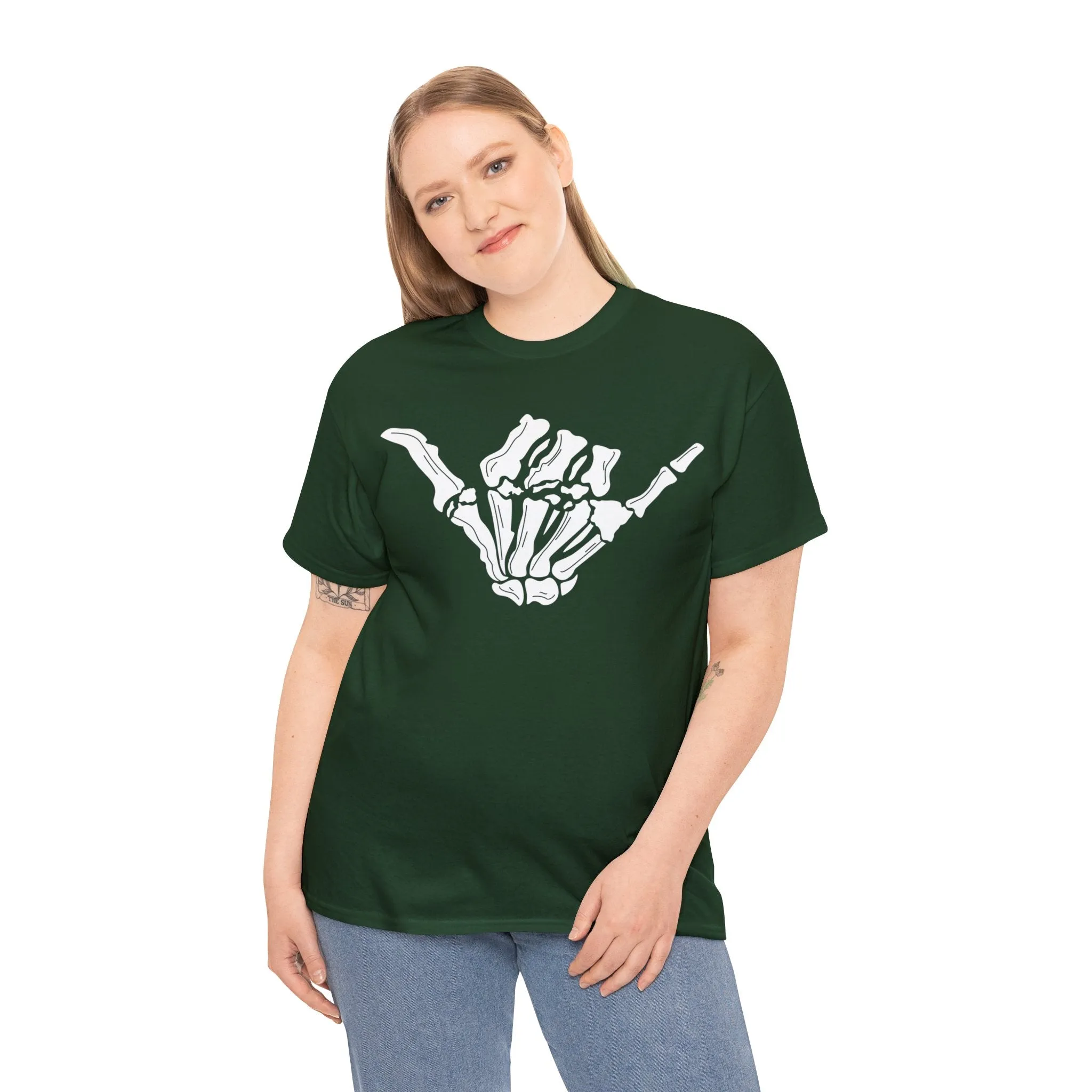 Shaka Hawaii Bones Heavy Cotton Tee