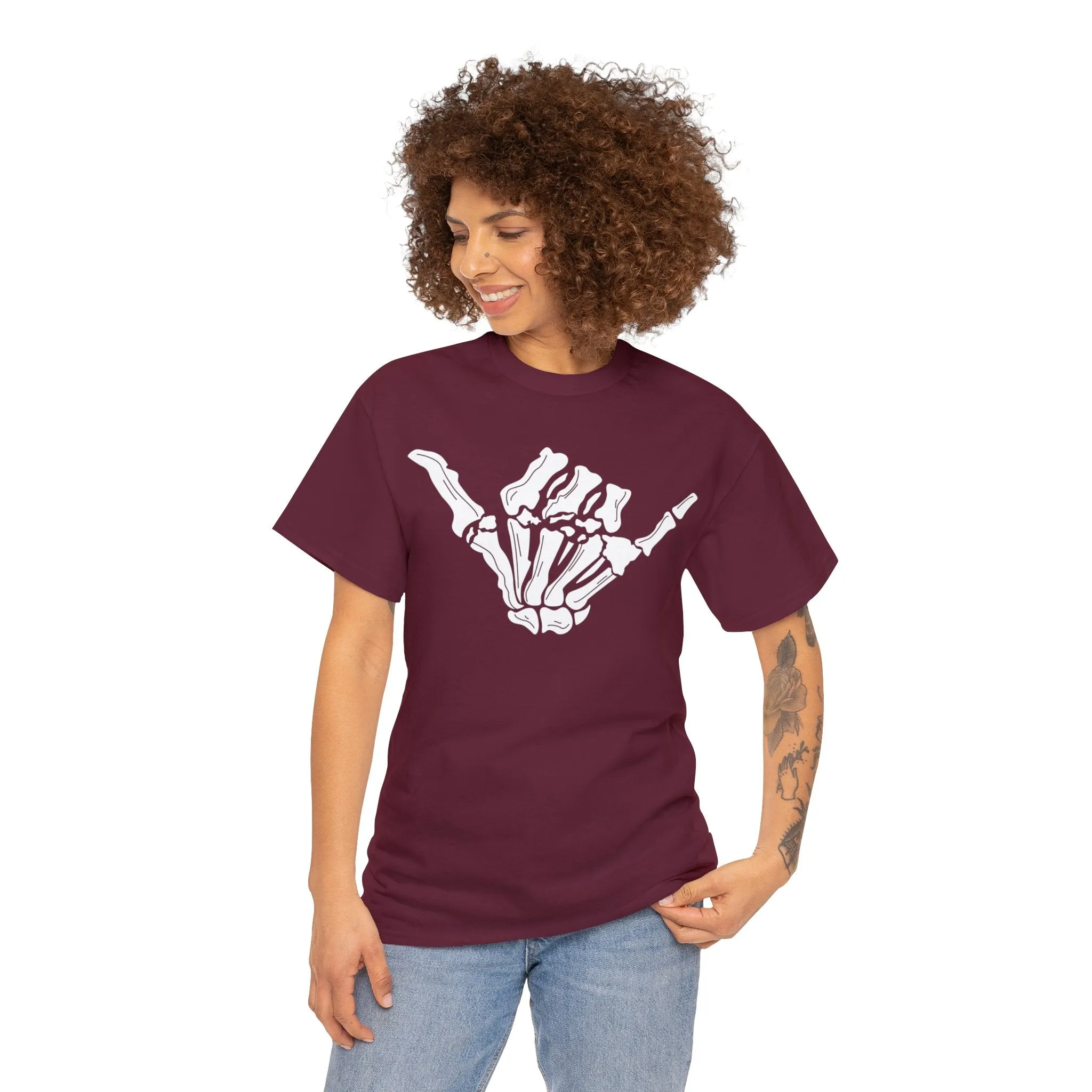 Shaka Hawaii Bones Heavy Cotton Tee
