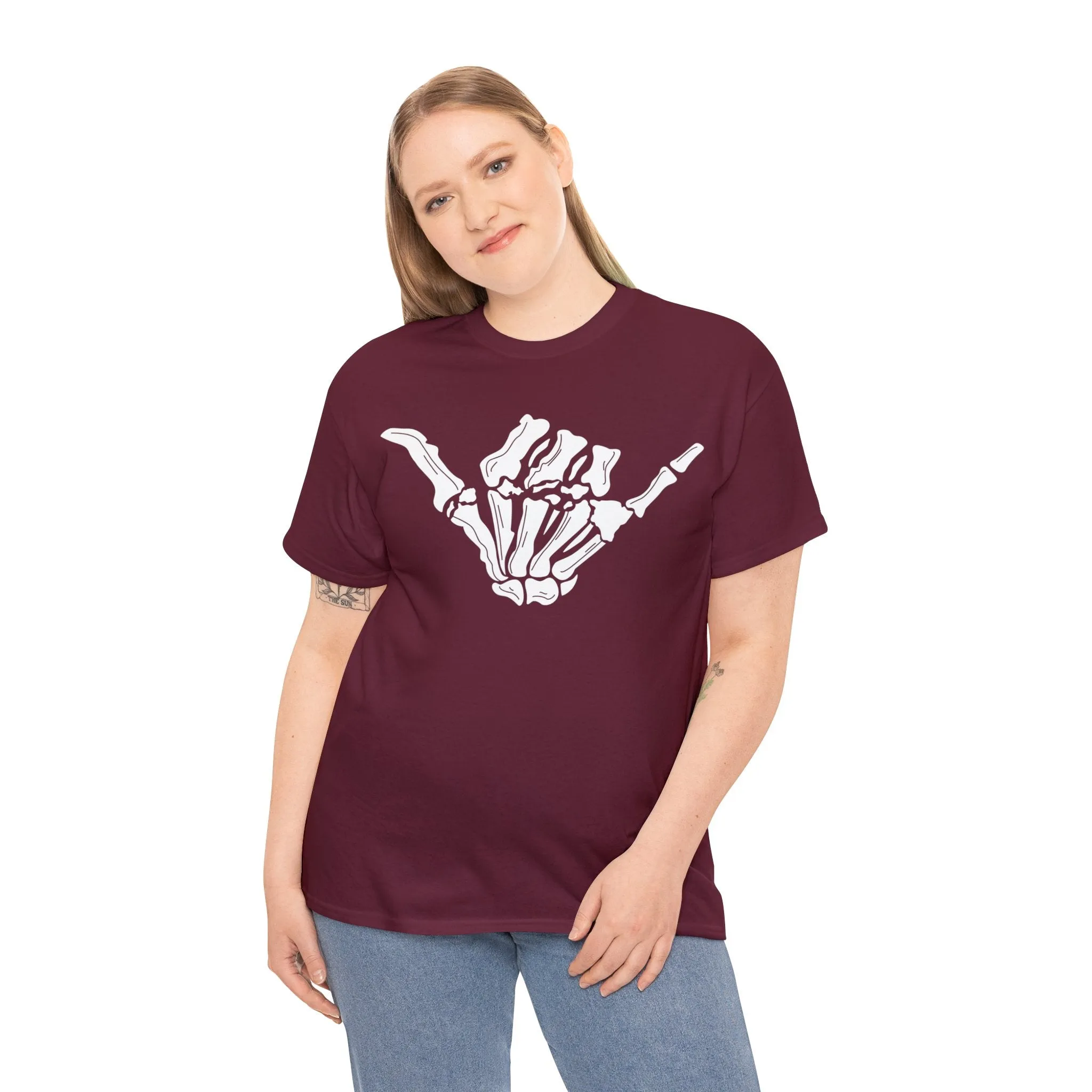 Shaka Hawaii Bones Heavy Cotton Tee