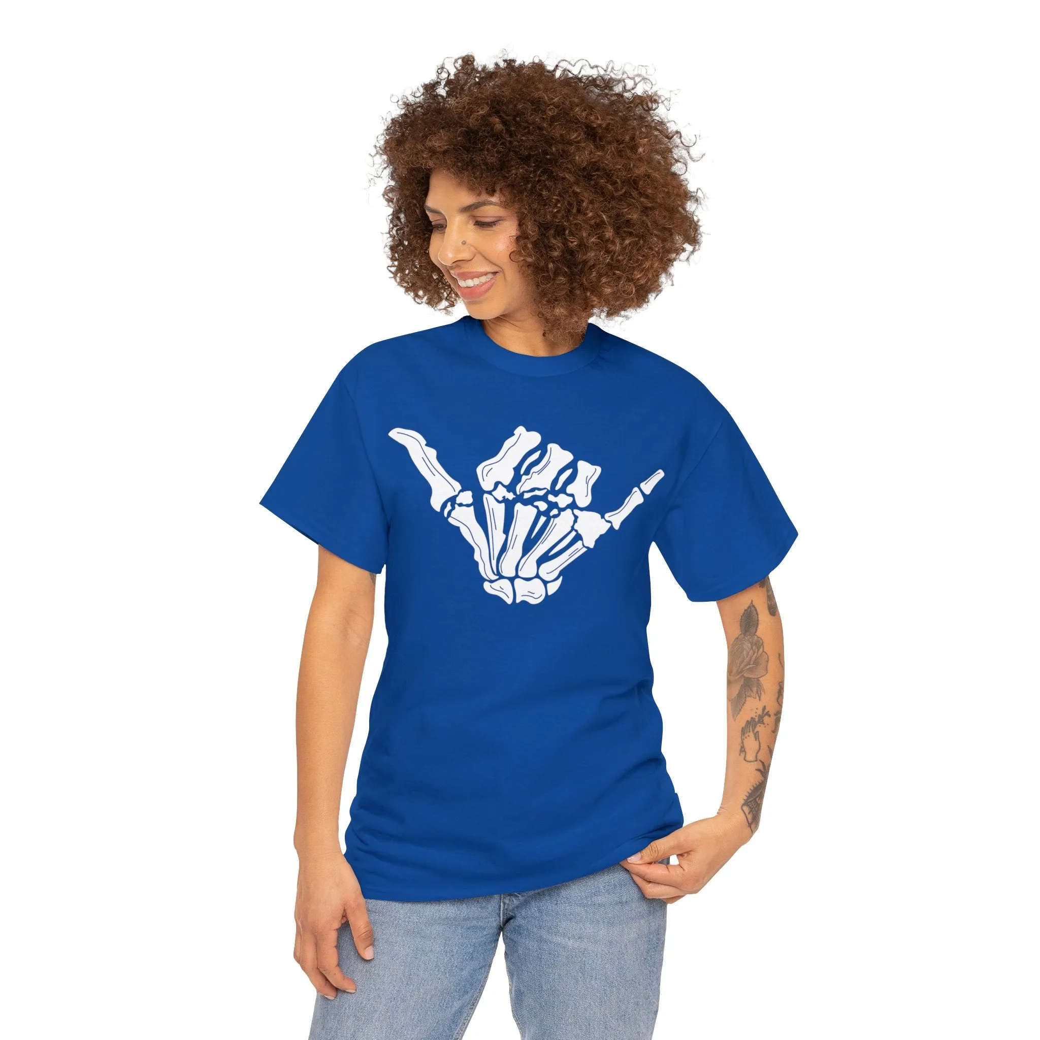 Shaka Hawaii Bones Heavy Cotton Tee