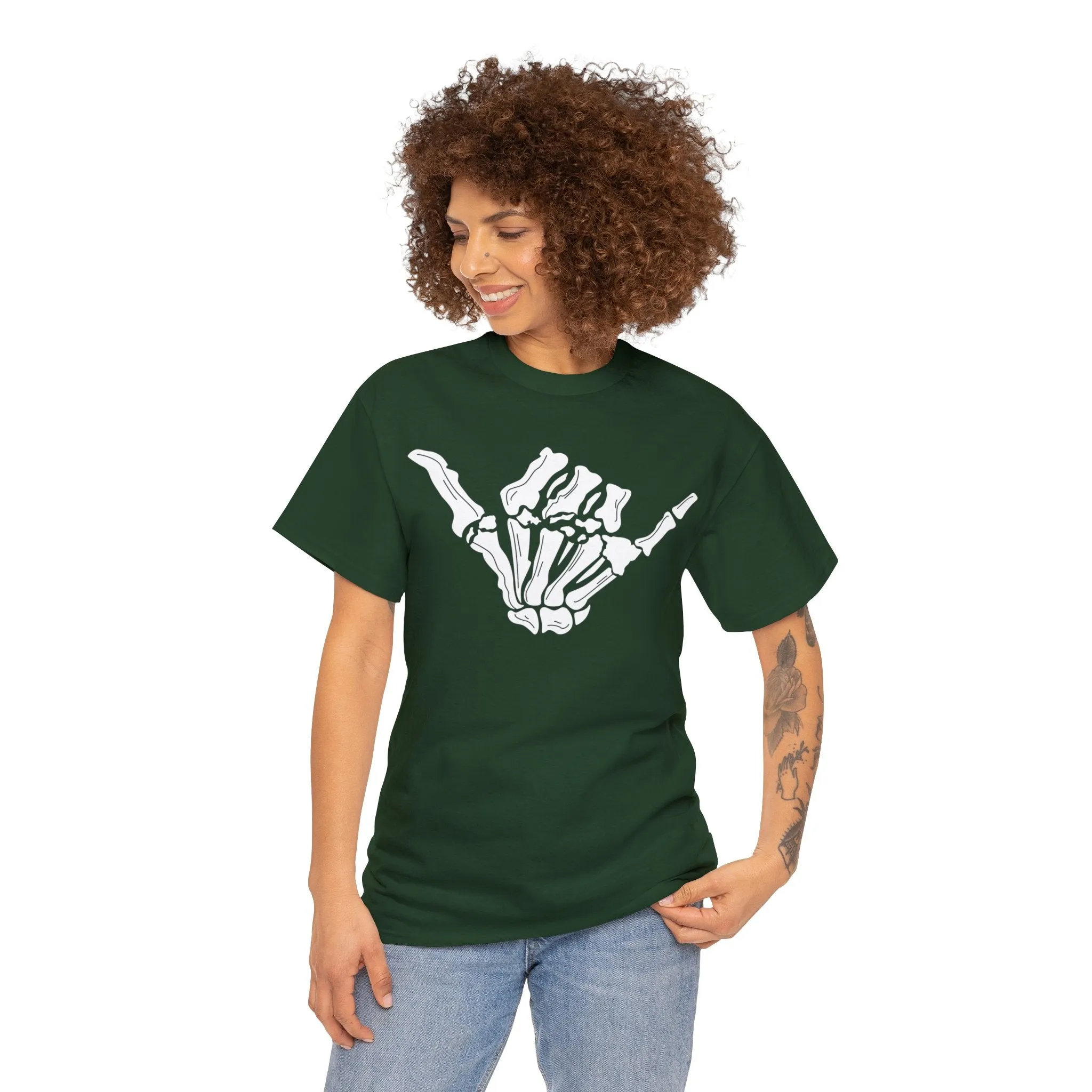 Shaka Hawaii Bones Heavy Cotton Tee