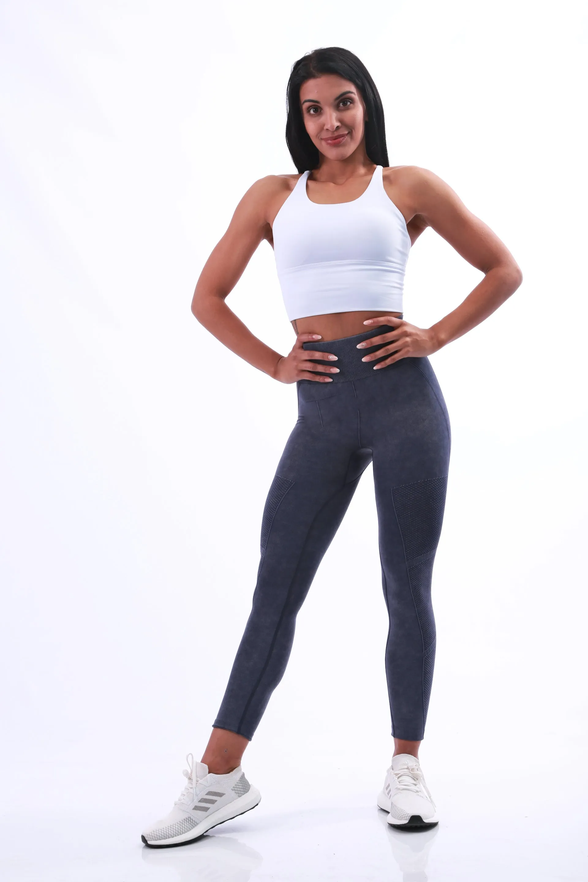 Shapewear TNG Ocean Wash High waist Leggings- Blue