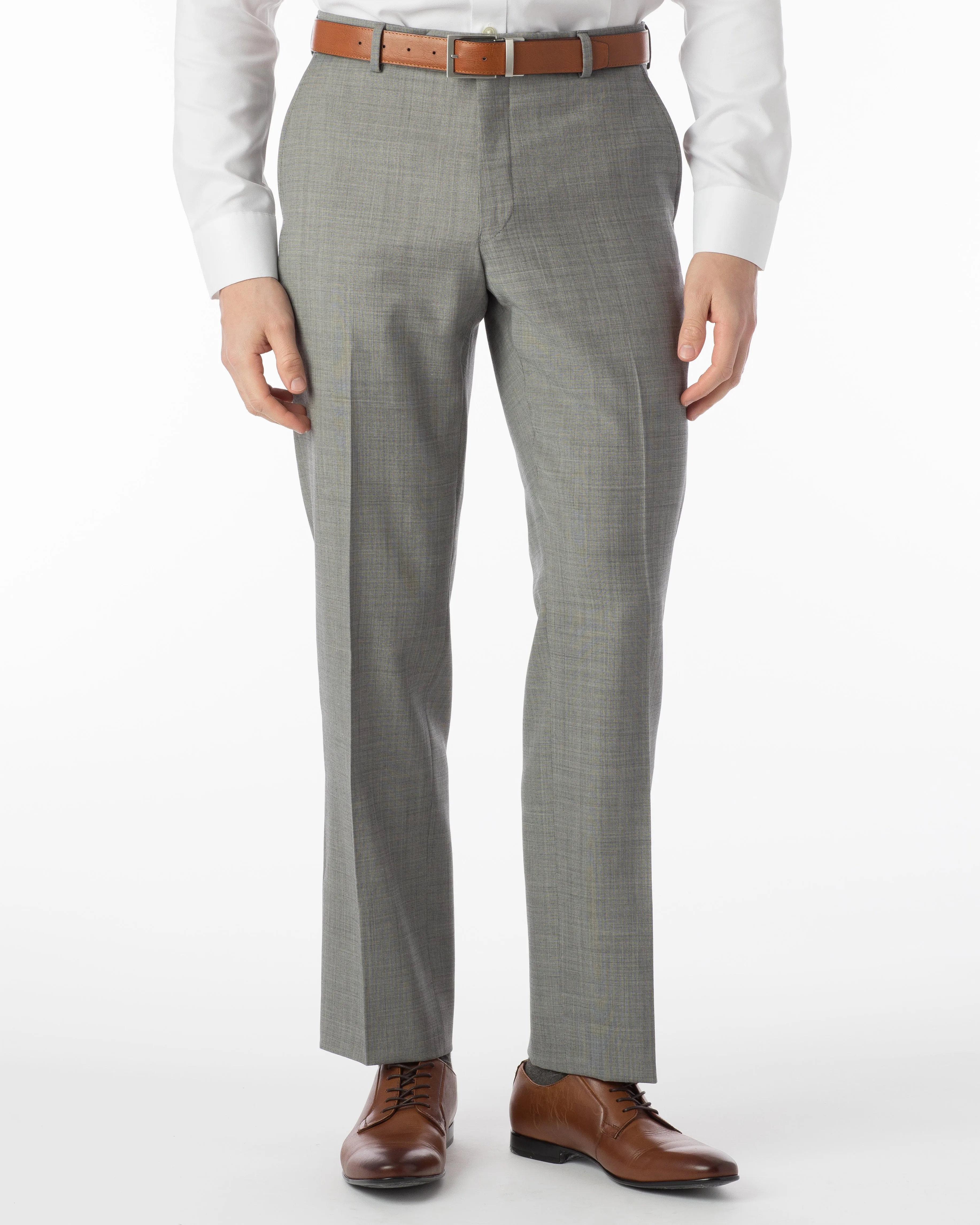 Sharkskin Dress Trouser - Black/White