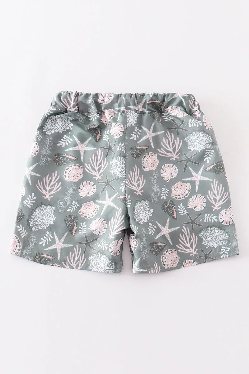 Shell boy trunk shorts