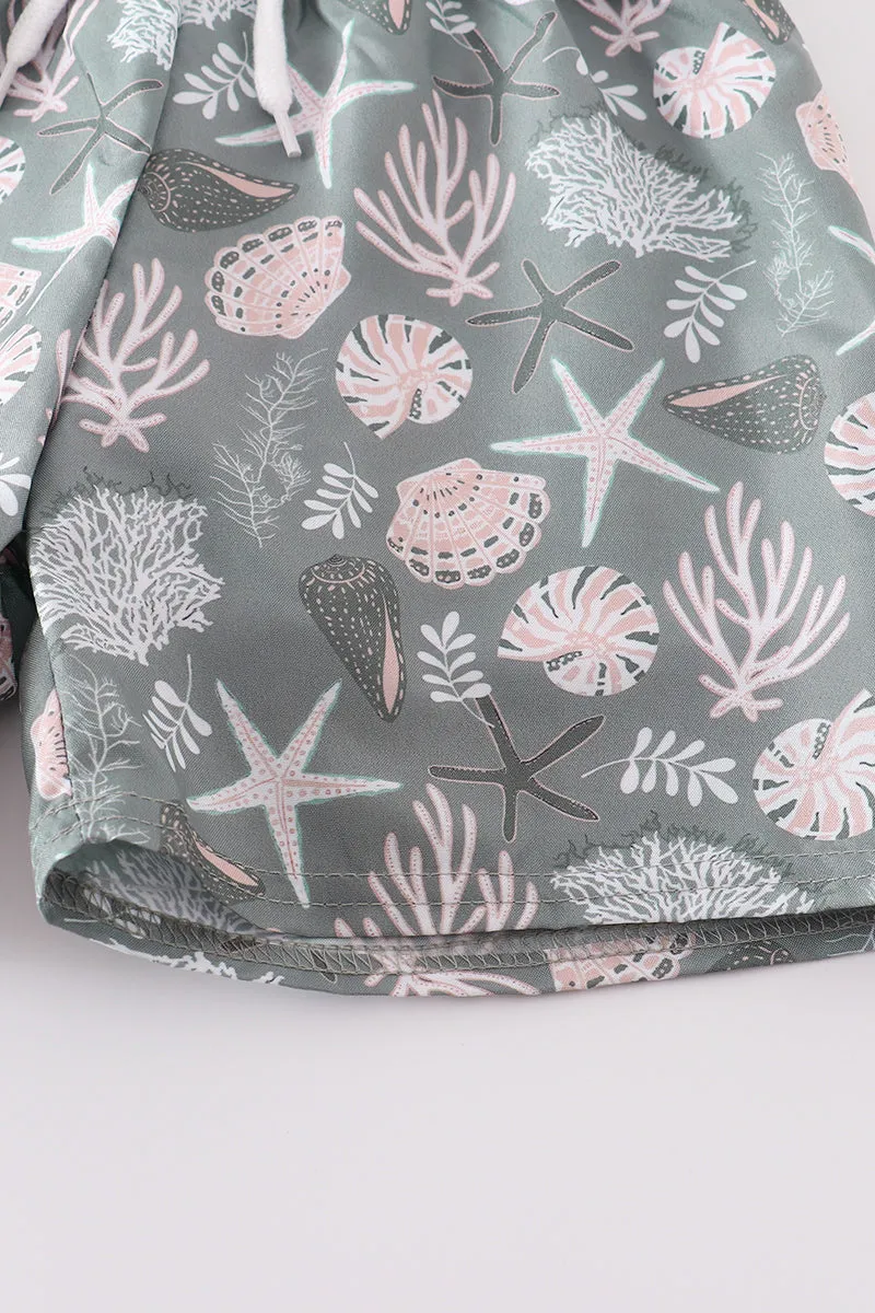 Shell boy trunk shorts