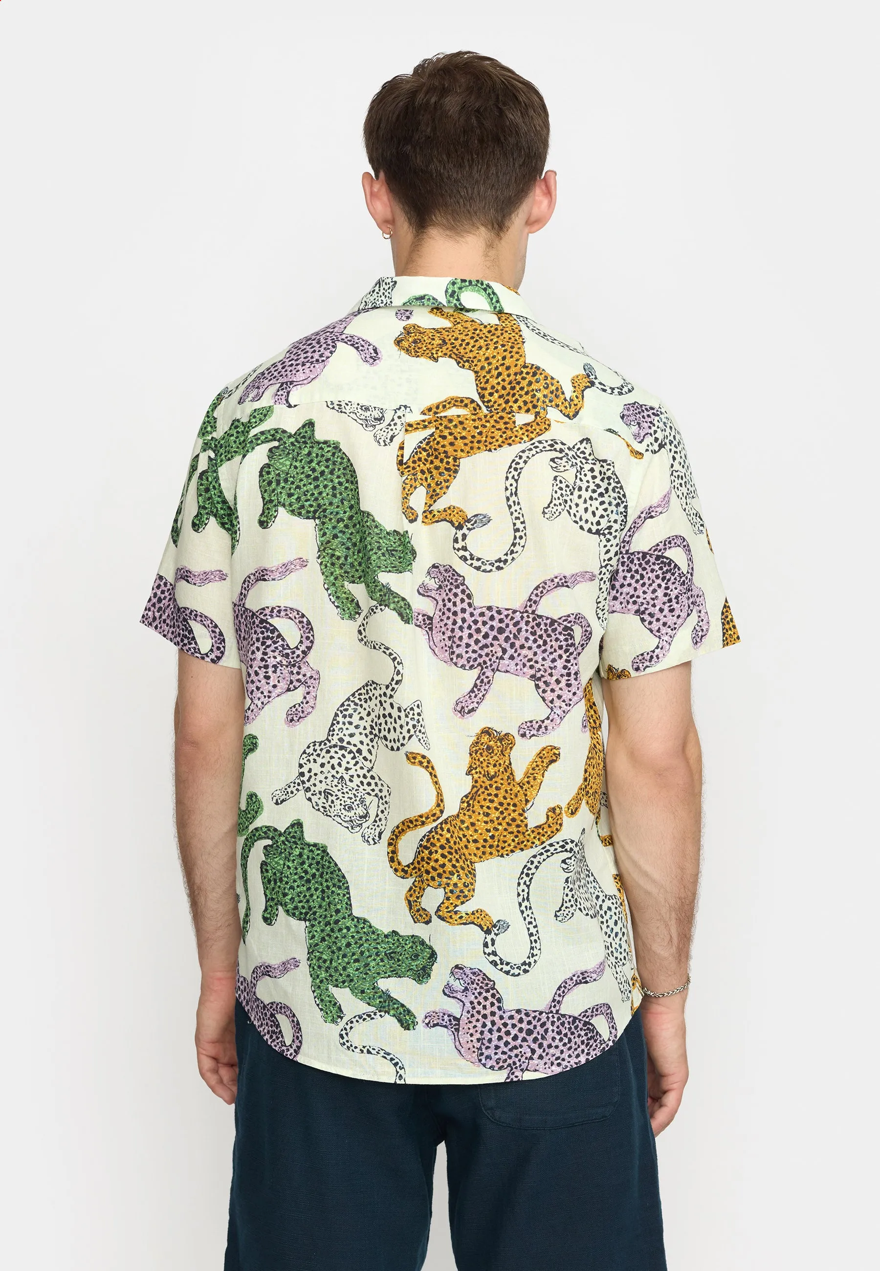 Short-sleeved Cuban Shirt / 3171 - Multi