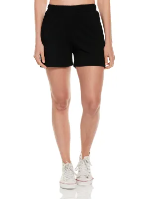 Side Pleated Cotton Modal Shorts