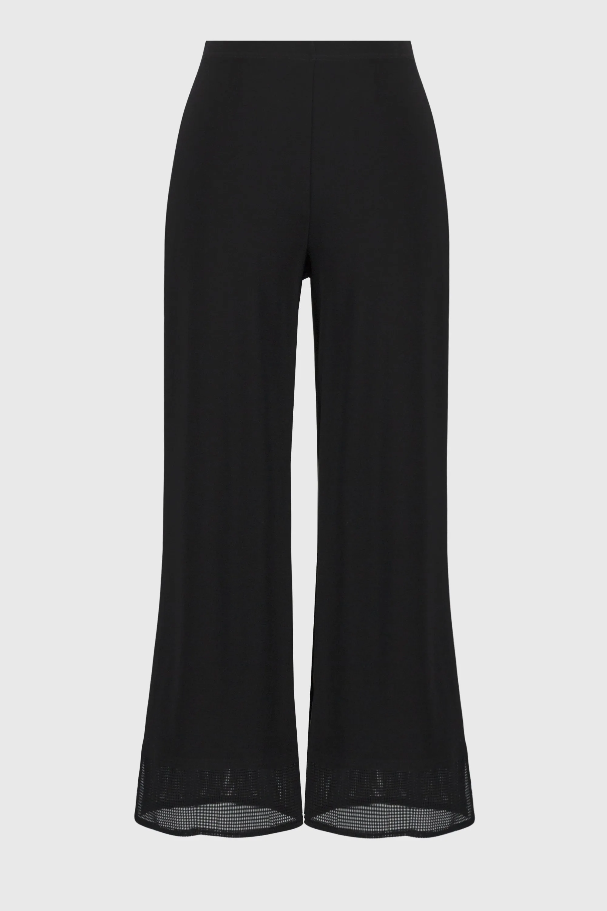 Silky Knit Culotte with Mesh detail-  Joseph Ribkoff