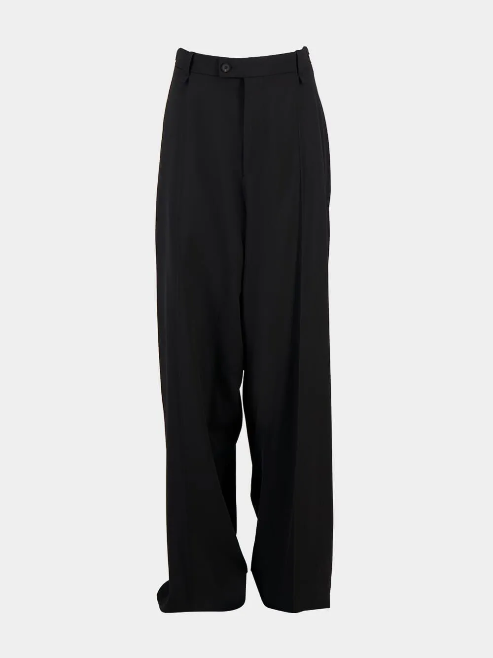 Skater Tailored Trousers in Black