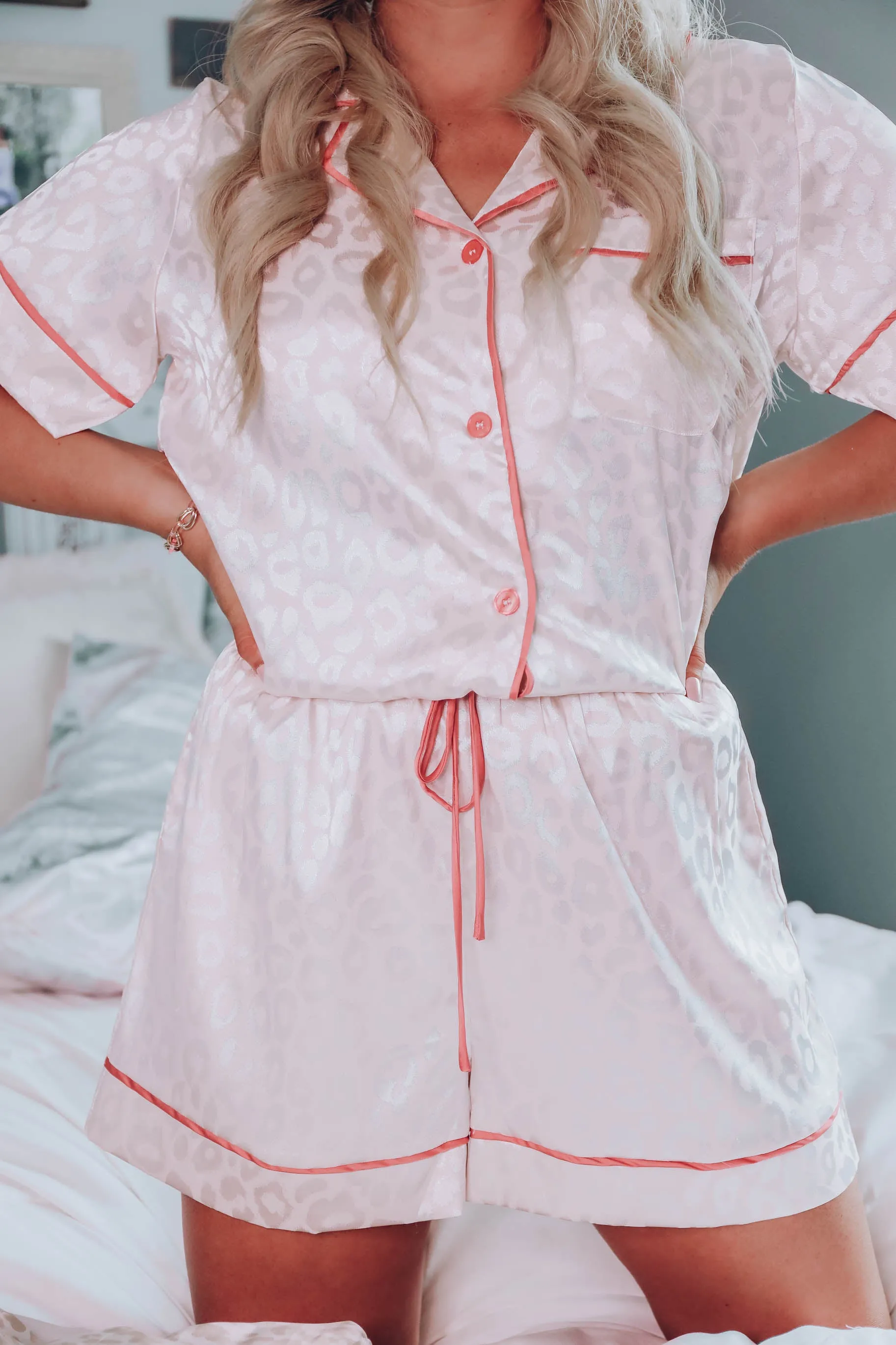 Sleep Tight Pajama Set - Champagne