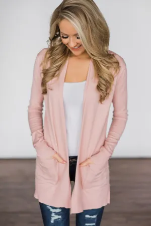 Softest Cardigan Ever ~ Light Pink
