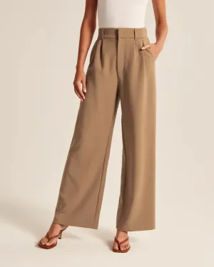 Sophie™️ | Chic Black High Waisted Trousers
