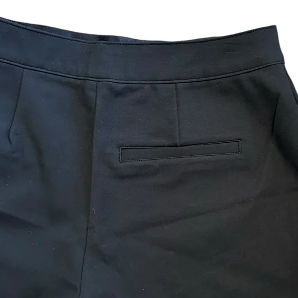 SPANX black ponte pull on elastic waist tummy control 4.5” shorts sz 2X - NWT!