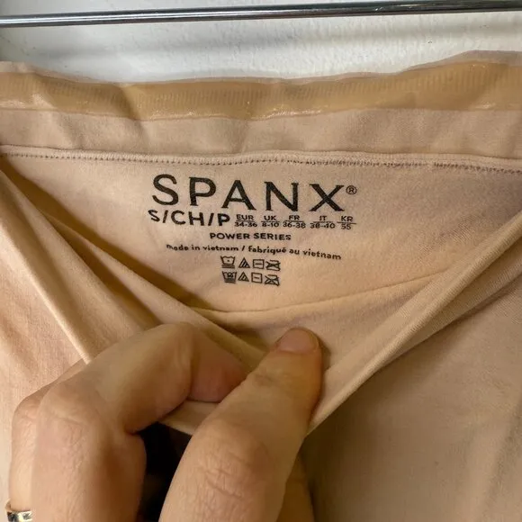 Spanx Higher Power Short in Soft Nude Size Small