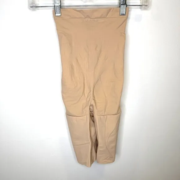 Spanx Higher Power Short in Soft Nude Size Small