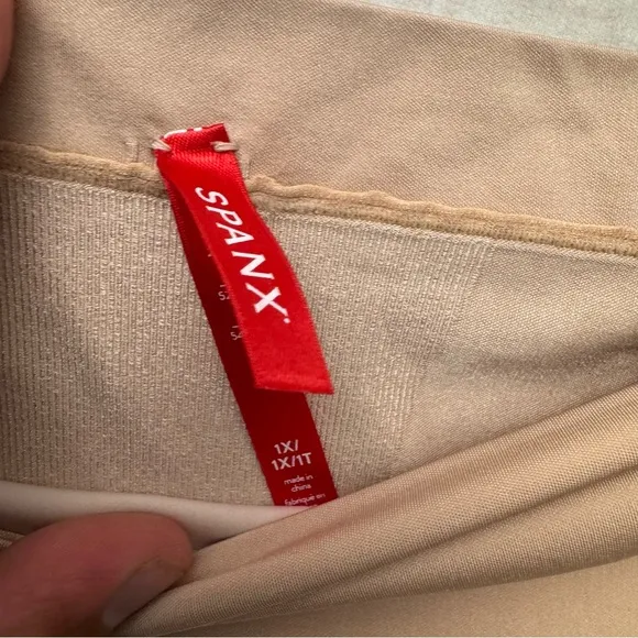 SPANX Sculpt OnCore High Waist MidThigh Shorts SZ 1X