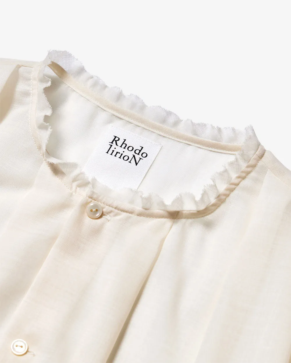 Spencer Shirt - Voile - Natural